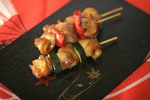 Yakitori de poulet