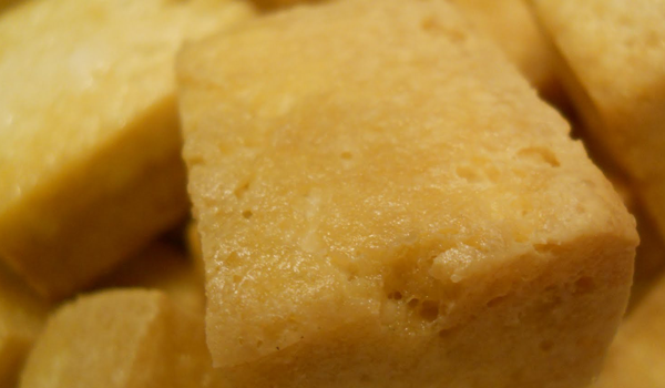 Le Tofu frit croustillant